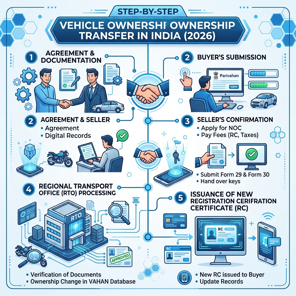 Vehicle Ownership Transfer Process Guide 2026
